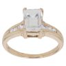 9ct Yellow Gold Cubic Zirconia Fancy Ring