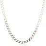9ct Yellow Gold Square Curb Chain 20"
