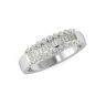 9ct White Gold 0.50ct Natural Diamond B And Ring