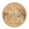 1912 George V Large Head UK Full Sovereign Coin
