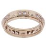 9ct Yellow Gold Cubic Zirconia Eternity Ring