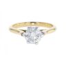 18ct Yellow Gold 1.00ct Diamond Solitaire Ring