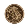 2000 Elizabeth II Fourth Portrait UK Half Sovereign Coin