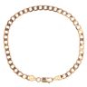9ct Yellow Gold Curb Bracelet 8"