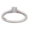 18ct White Gold 0.45ct Brilliant Cut Diamond Solitaire Ring