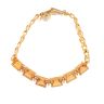 18ct Yellow Gold 0.20ct Diamond and Citrine Fancy Bracelet 6"