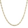 18ct Yellow and White Gold Fancy Chain 20"