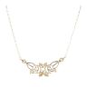 9ct Yellow Gold Rennie Mac Pendant And Chain 18"