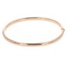 18ct Yellow Gold Hinged Bangle