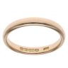 18ct Yellow Gold Plain Wedding Band 3mm