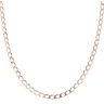9ct Yellow Gold Flat Curb Chain 22"