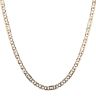9ct Yellow Gold Crossover Fancy Chain 18"