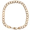 9ct Yellow Gold Curb Bracelet 9"