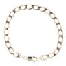 9ct Yellow Gold Curb Bracelet 8"