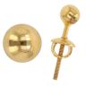 22ct Yellow Gold Ball Stud Earrings