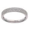 18ct White Gold 0.42ct Brilliant Cut Diamond Fancy Ring
