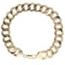 9ct Yellow Gold Curb Bracelet 8.5"