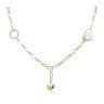 14ct Yellow Gold Heart Chain
