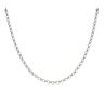 Silver Belcher Chain 20"