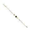 14ct Yellow Gold Cubic Zirconia Infinity 6" ID Bracelet