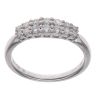 18ct White Gold 0.40ct Brilliant Cut Diamond Cluster Ring