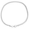 Silver Franco Bracelet 7"