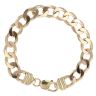 9ct Yellow Gold Curb Bracelet 8.5"