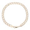 9ct Yellow Gold Curb Bracelet 8"