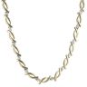 18ct Yellow Gold 0.84ct Brilliant Cut Diamond Necklace 18"