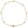 22ct Yellow Gold Junction Bead Bracelet 7"