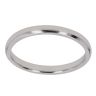 18ct White Gold Wedding Band 2mm