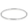 Silver Greek Key Bangle By Icesia