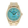 Rolex Custom Datejust Pre Owned Watch Ref 16018