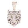 9ct Yellow Gold Cubic Zirconia Lion Pendant