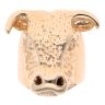 9ct Yellow Gold Bulls Head Ring