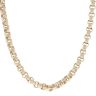 9ct Yellow Gold Patterned Belcher Chain 24"