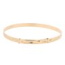 9ct Yellow Gold Patterned Expanding Bangle