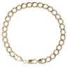 9ct Yellow Gold Curb Bracelet 8.5"
