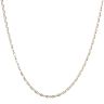 9ct Yellow Gold Button Chain 18"