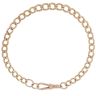 9ct Yellow Gold Albert Bracelet 8.5"