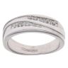 9ct White Gold 0.25ct Brilliant Cut Diamond Fancy Ring