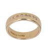 18ct Yellow Gold 0.15ct Brilliant Cut Diamond Wedding Band 4.7mm