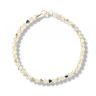 9ct Yellow Gold Heart Cubic Zirconia Bracelet
