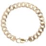 9ct Yellow Gold Curb Bracelet 8.5"