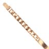 9ct Yellow Gold ID Curb Bracelet 7.5"