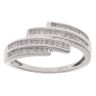 9ct White Gold 0.90ct Diamond Fancy Ring