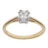 18ct Yellow Gold 0.50ct Diamond Solitaire Ring