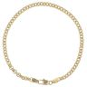 18ct Yellow Gold Belcher Bracelet 7.5"