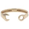 9ct Yellow Gold Torque Spanner Bangle