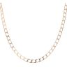 9ct Yellow Gold Square Curb Chain 20"